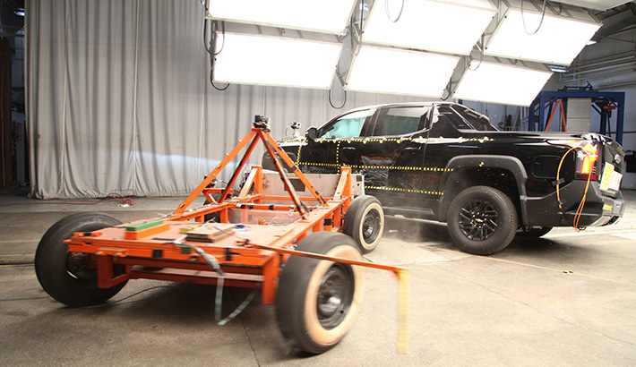 2026 Chevrolet Silverado Ev NHTSA side crash test